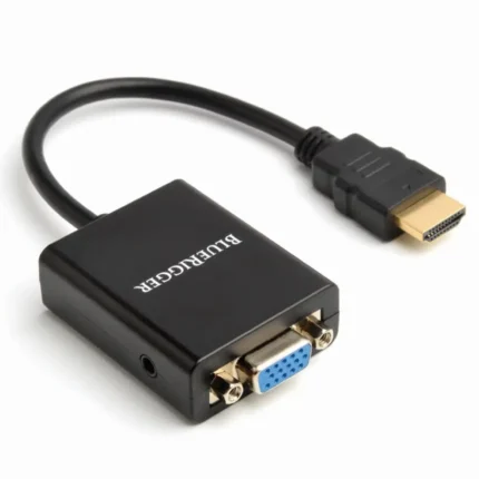 HDMI to VGA 3.5mm Audio Adaptor A+ (1)