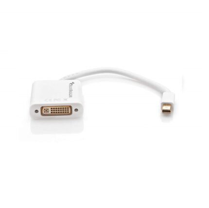 Mini DisplayPort to DVI Female Adapter – Thunderbolt Compatible